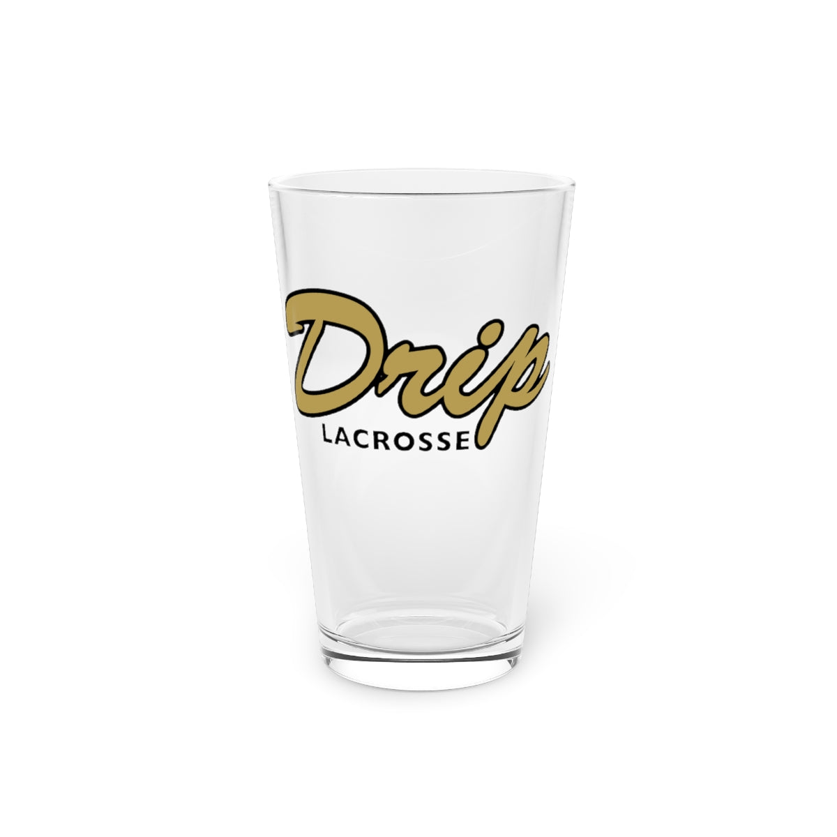 Drip Lacrosse Pint Glass