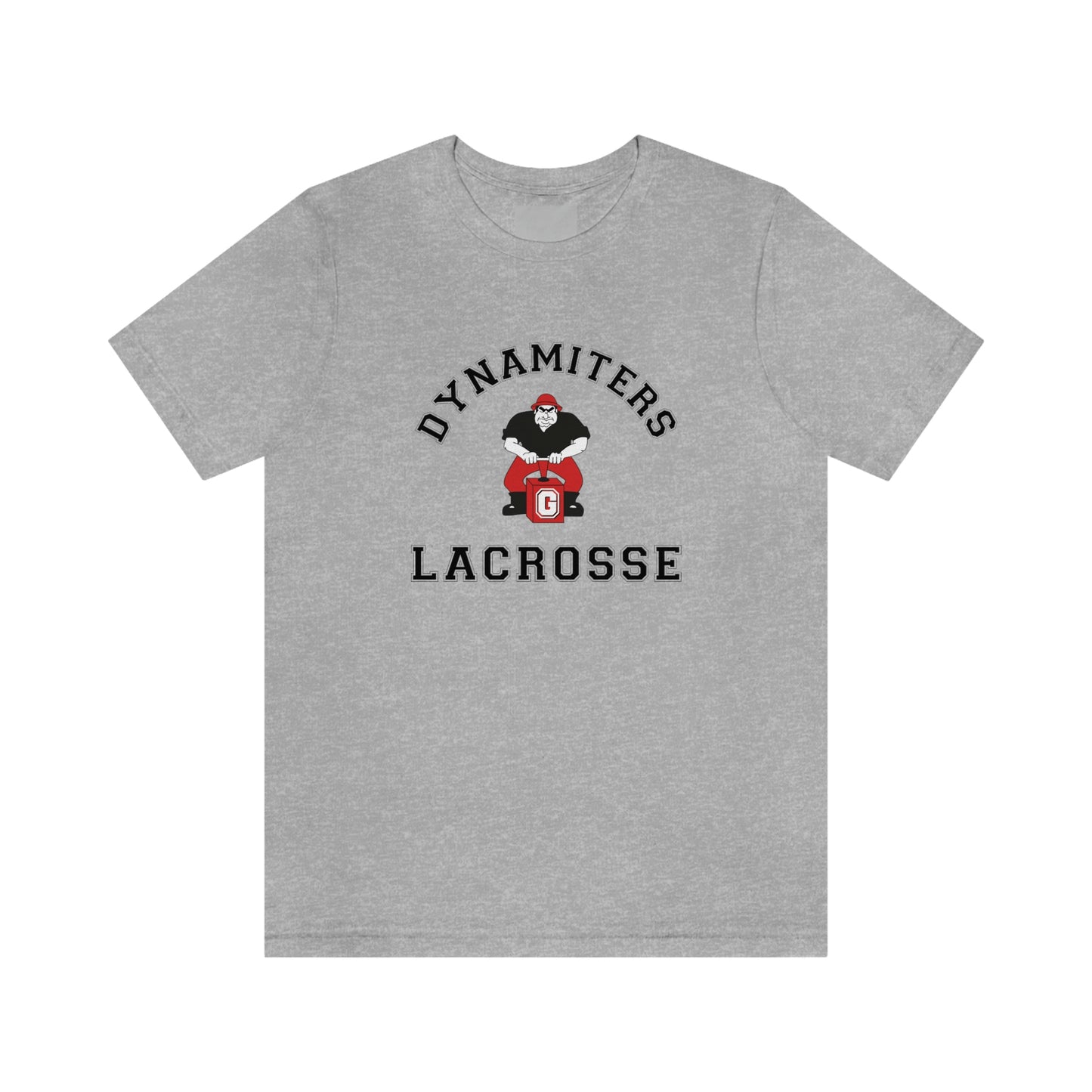 Adult Glendale HS Lacrosse Bella + Canvas Short Sleeve Cotton Tee