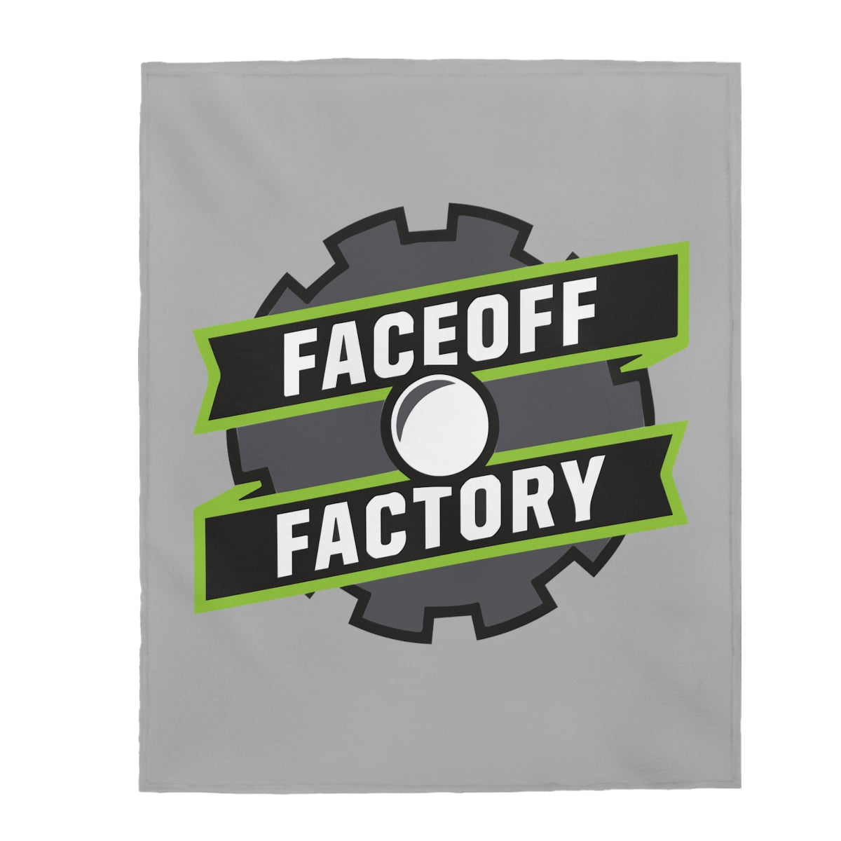 Faceoff Factory Velveteen Plush Blanket