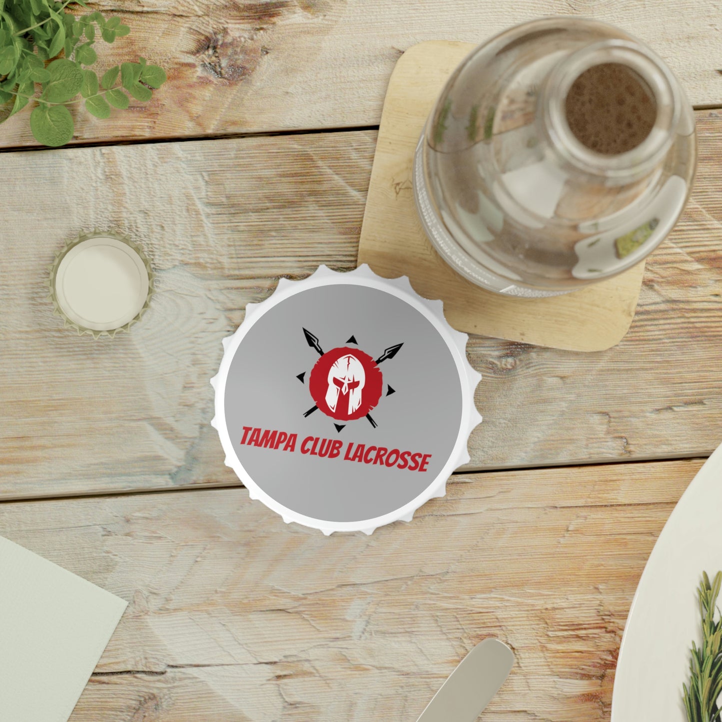Tampa Club Lacrosse Bottle Opener