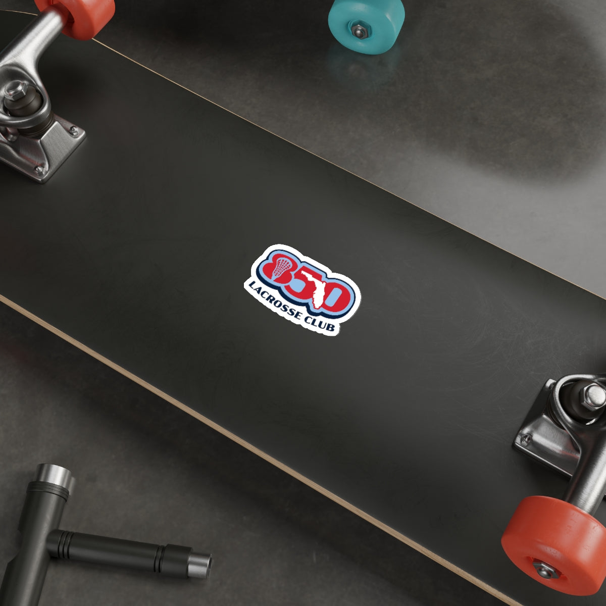 850 Lacrosse Die-Cut Sticker