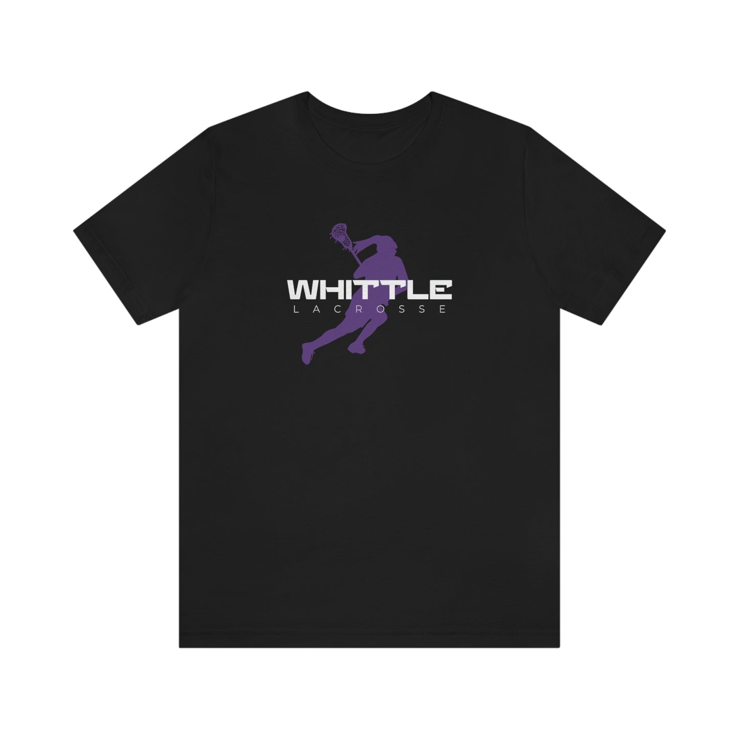 Adult Whittle Lacrosse Bella + Canvas Short Sleeve Cotton Tee