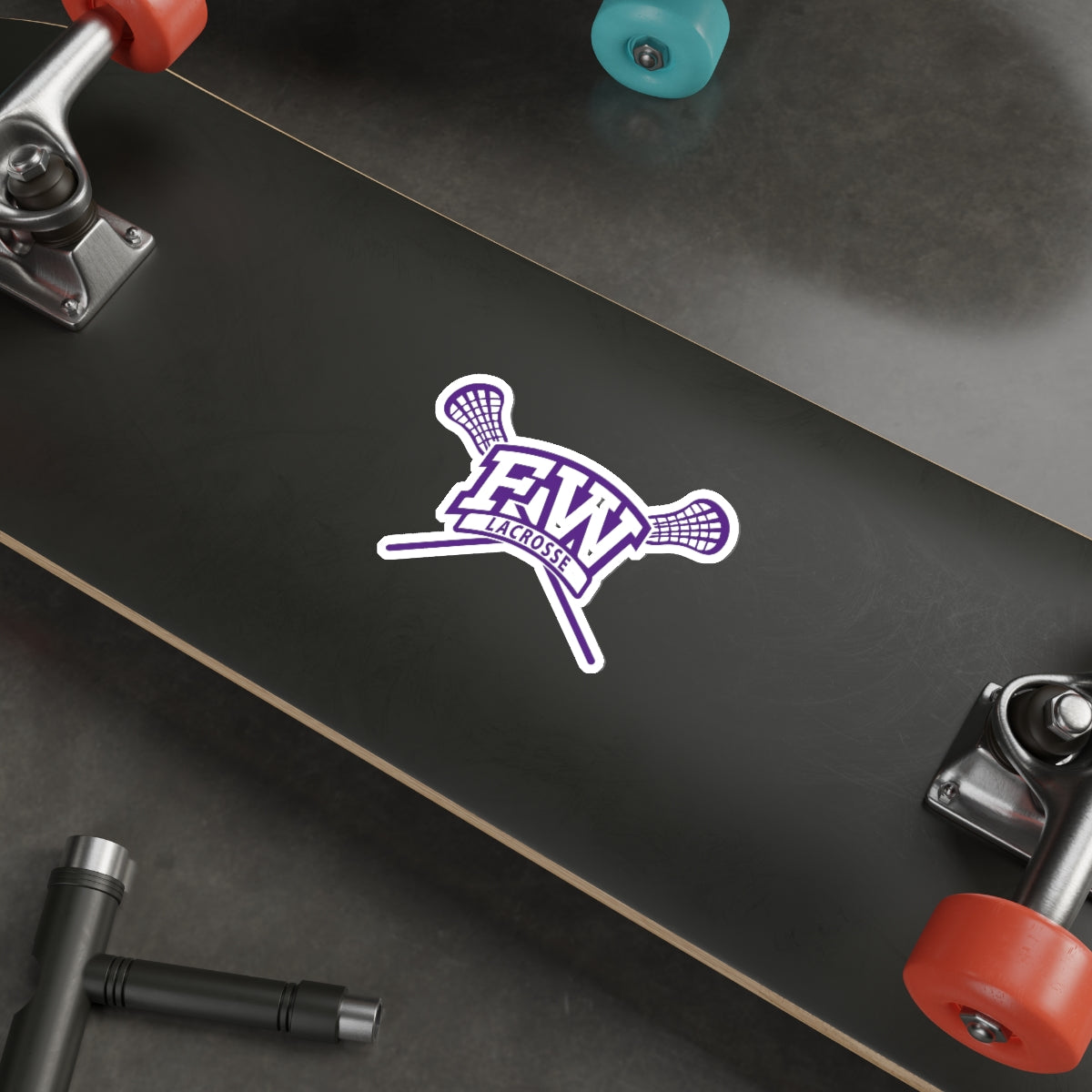 Fort Worth Lacrosse Die-Cut Sticker
