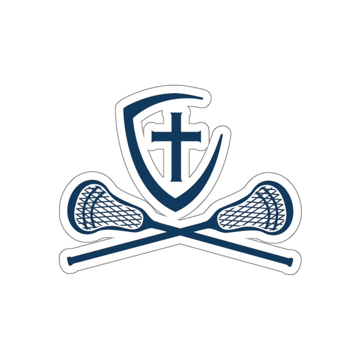 Gonzaga Prep Lacrosse Die-Cut Stickers