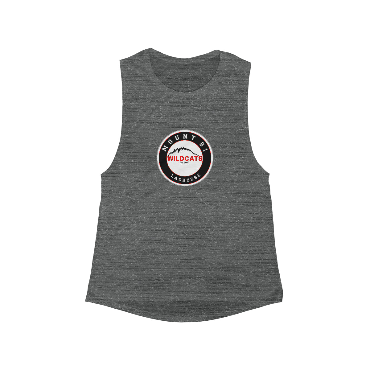 Women's Mount Si Lacrosse Flowy Scoop Muscle Tank