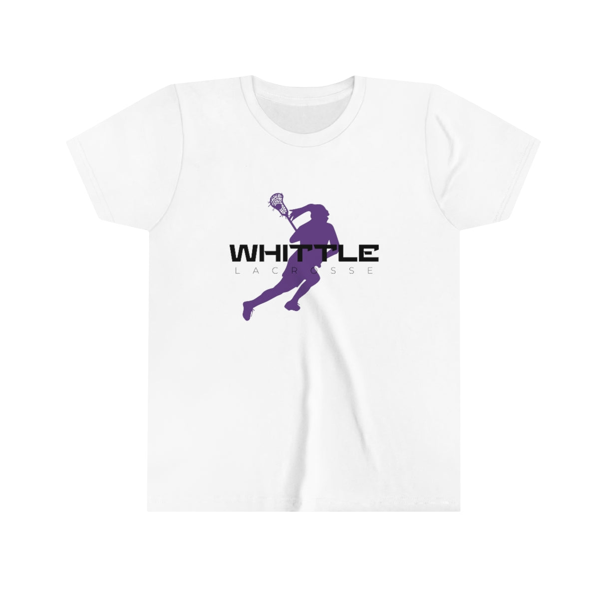 Youth Whittle Lacrosse Bella + Canvas Short Sleeve Tee