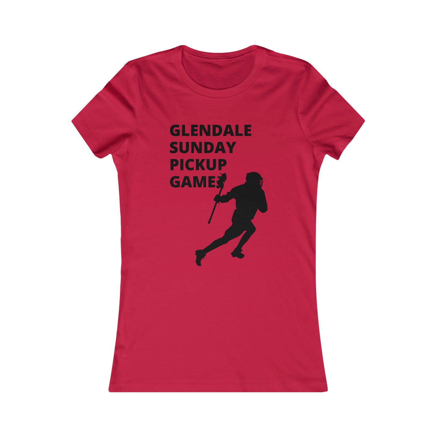 Women's Verdugo Lacrosse Bella + Canvas Short Sleeve Cotton Tee