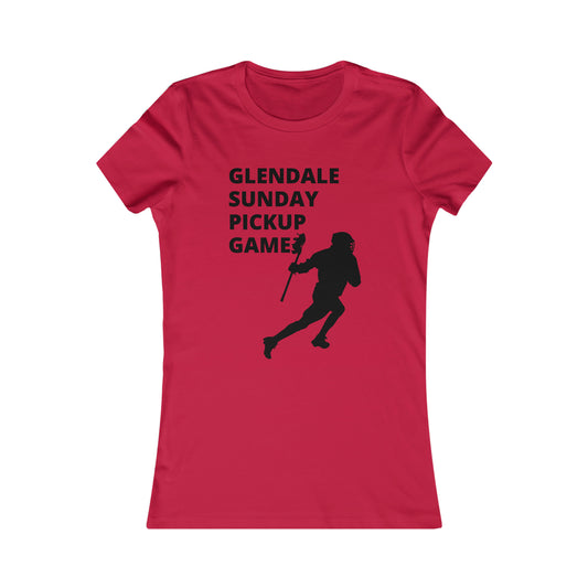 Women's Verdugo Lacrosse Bella + Canvas Short Sleeve Cotton Tee