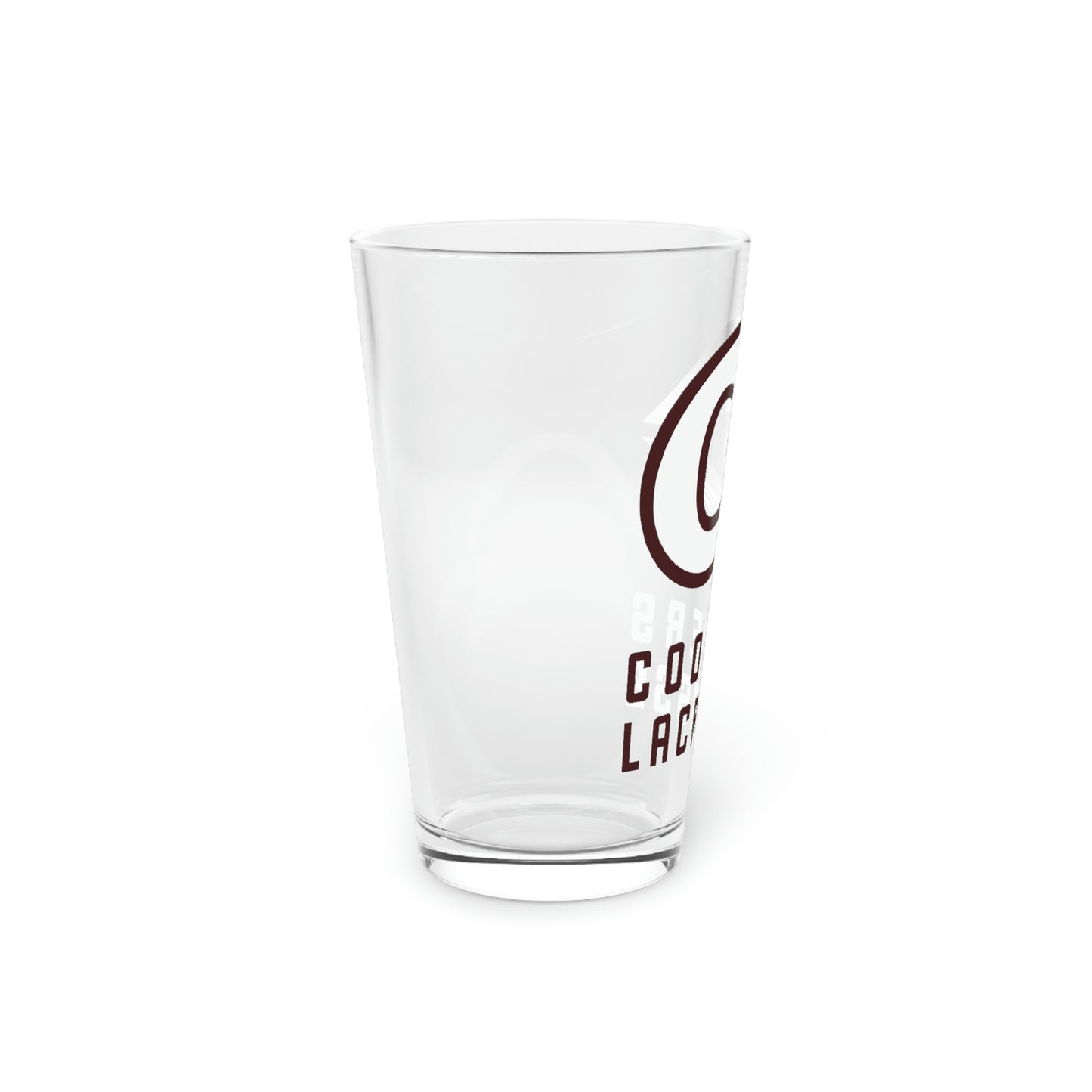 Coopers Lacrosse Pint Glass