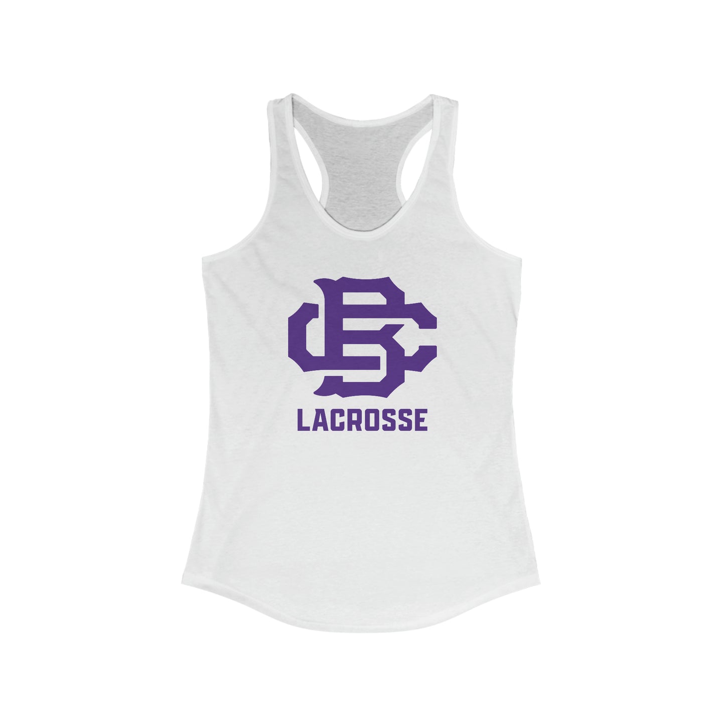 Women's CBHS Lacrosse Next Level Racerback Tank