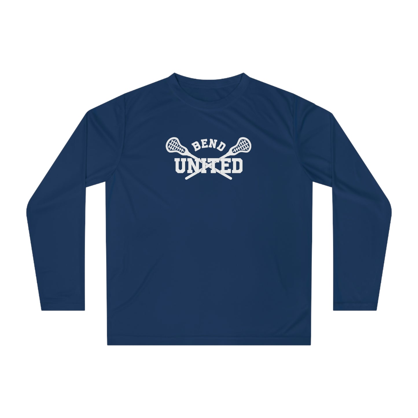 Adult Bend United Lacrosse 365 Performance Long Sleeve Shirt