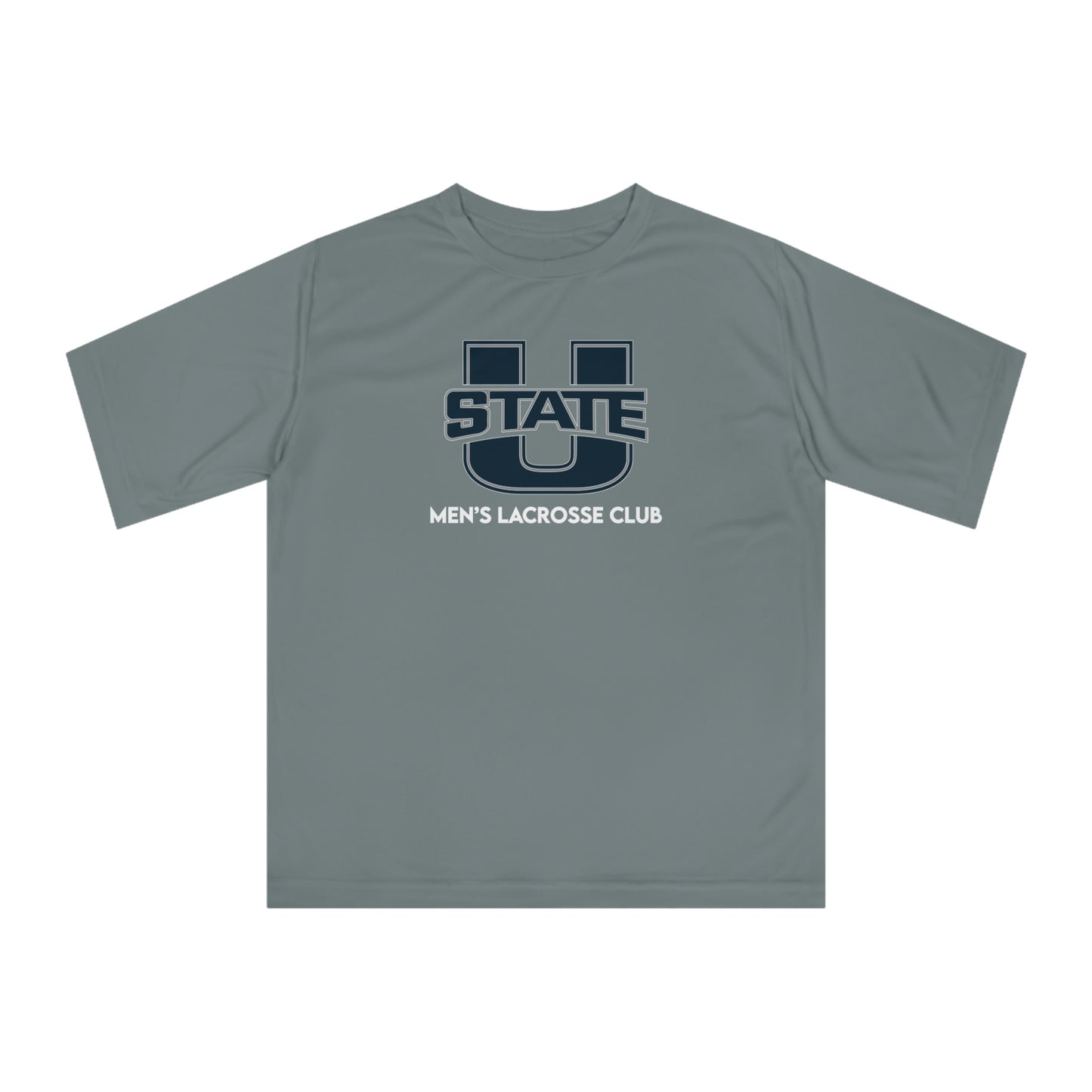Adult USU Lacrosse Team 365 Performance T-shirt