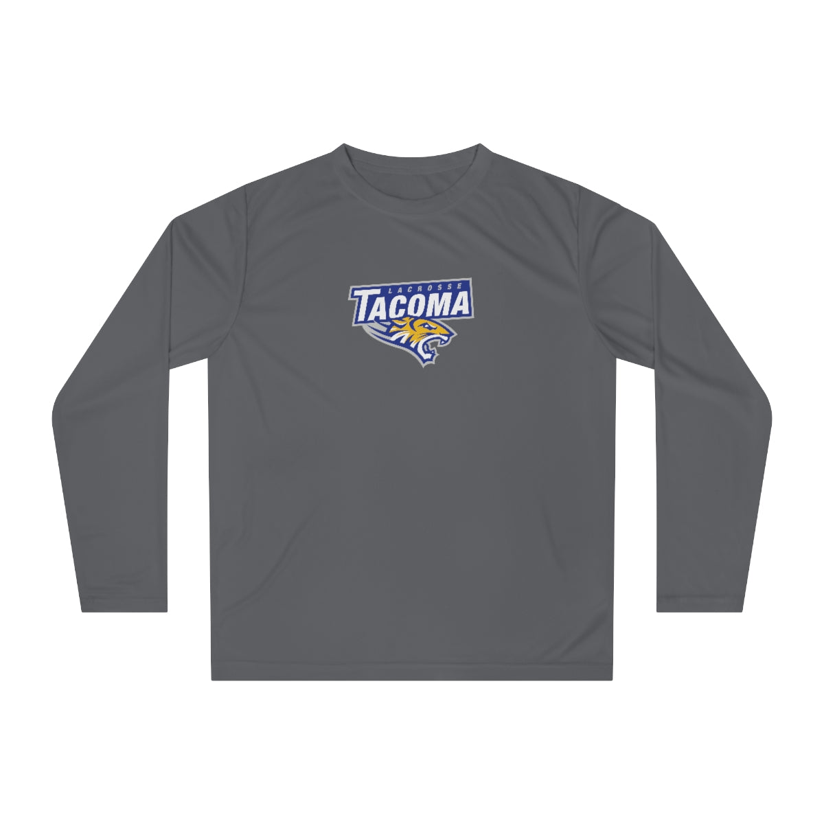 Adult Tacoma Tigers Lacrosse Team 365 Performance Long Sleeve Shirt