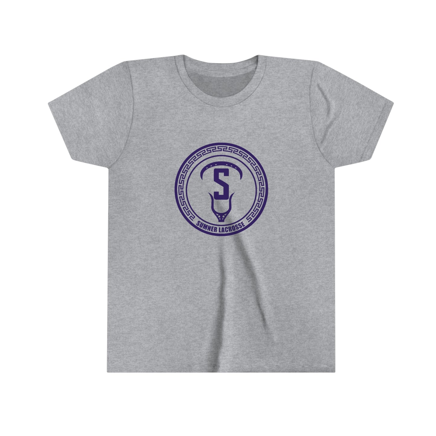 Youth Sumner Spartans Lacrosse Bella + Canvas Short Sleeve Tee