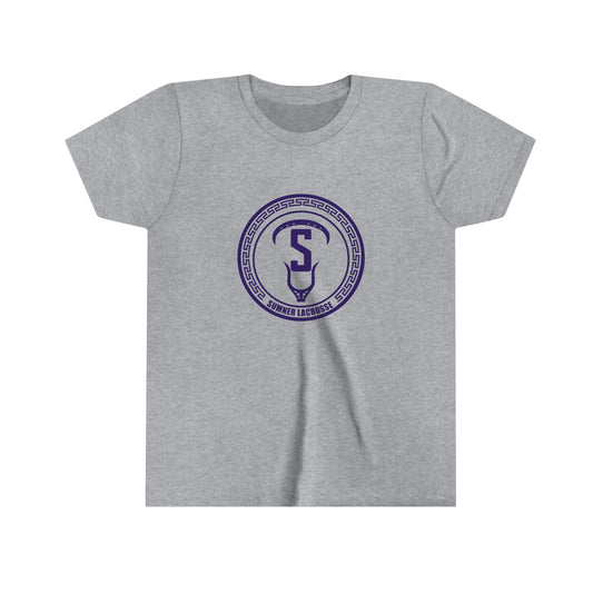 Youth Sumner Spartans Lacrosse Bella + Canvas Short Sleeve Tee