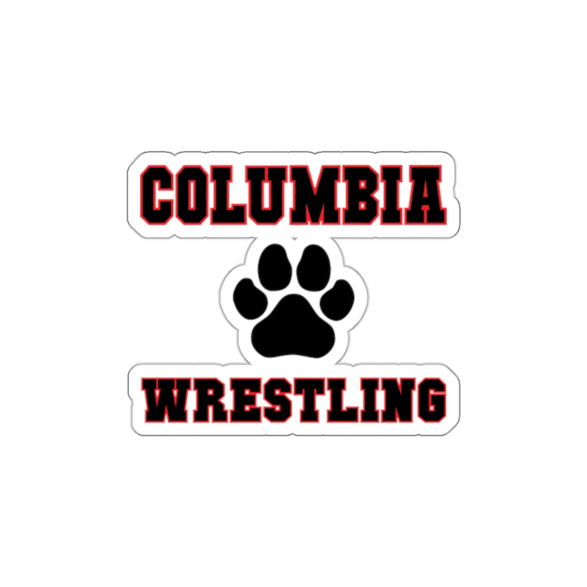 CHS Wrestling Die-Cut Stickers