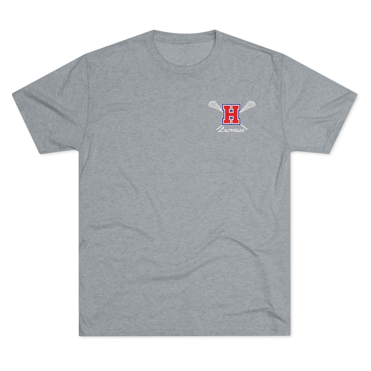 Adult Hilhi Lacrosse Next Level Tri-Blend Tee