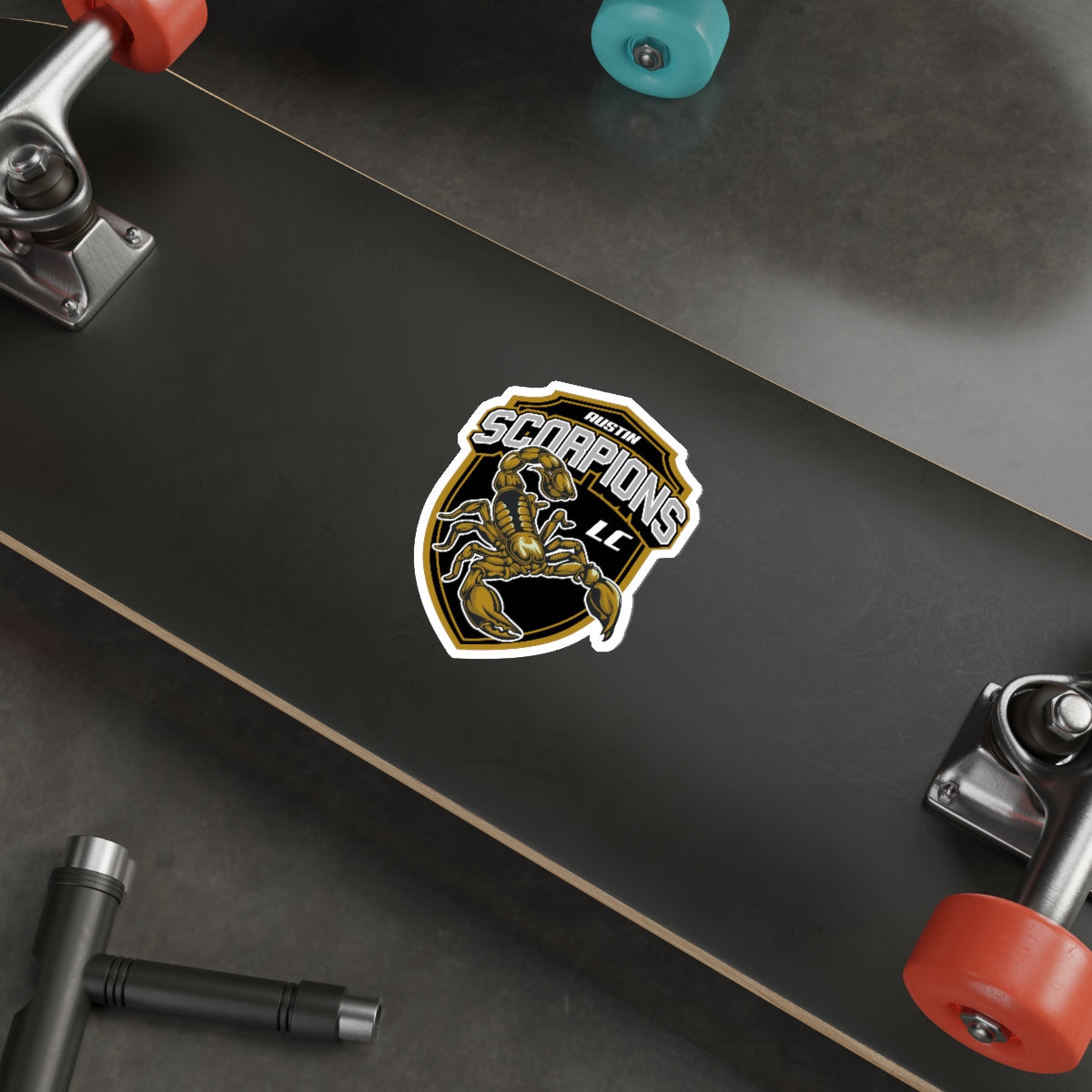 Austin Scorpions Die-Cut Stickers