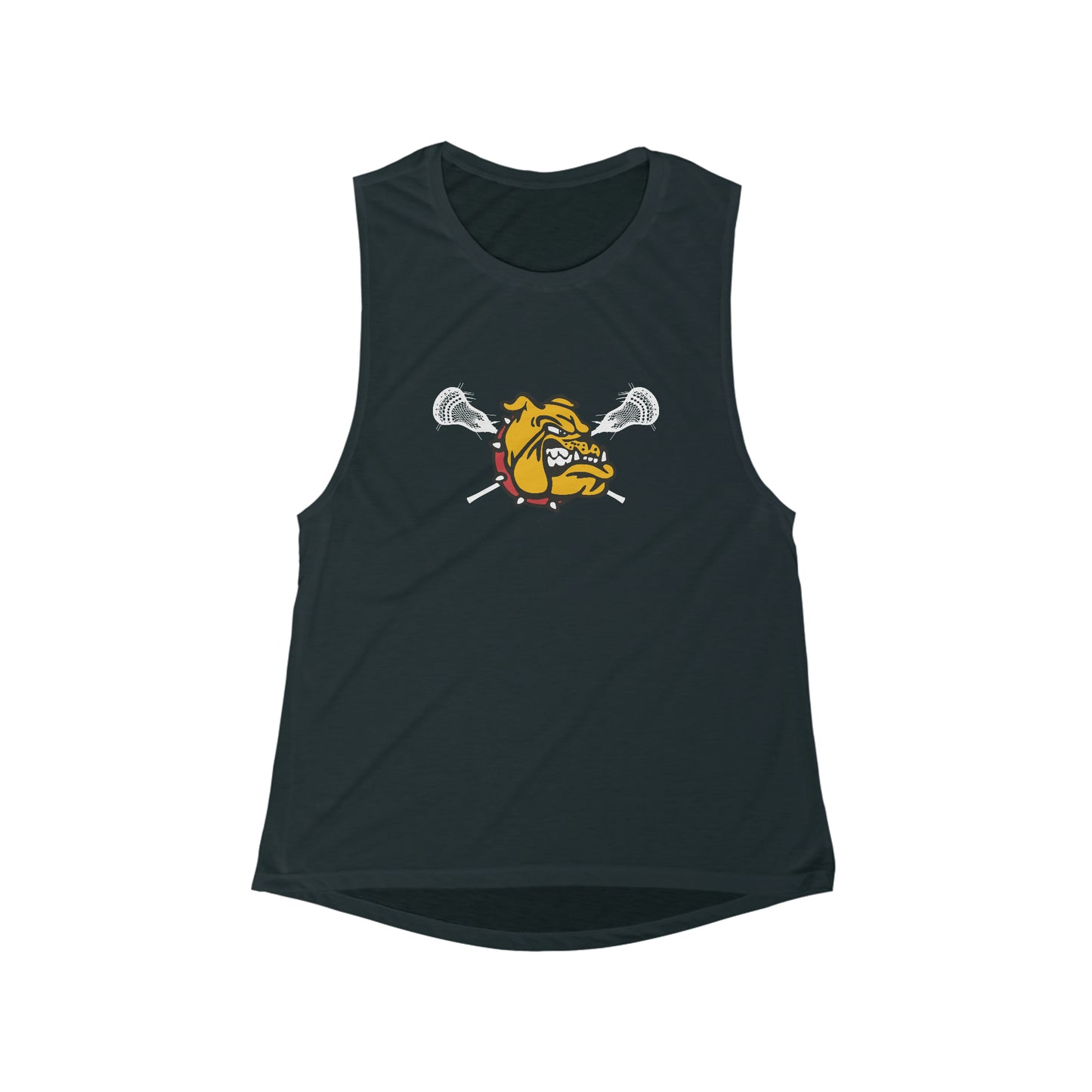Women's Judge Lax Bella + Canvas Flowy Scoop Muscle Tank