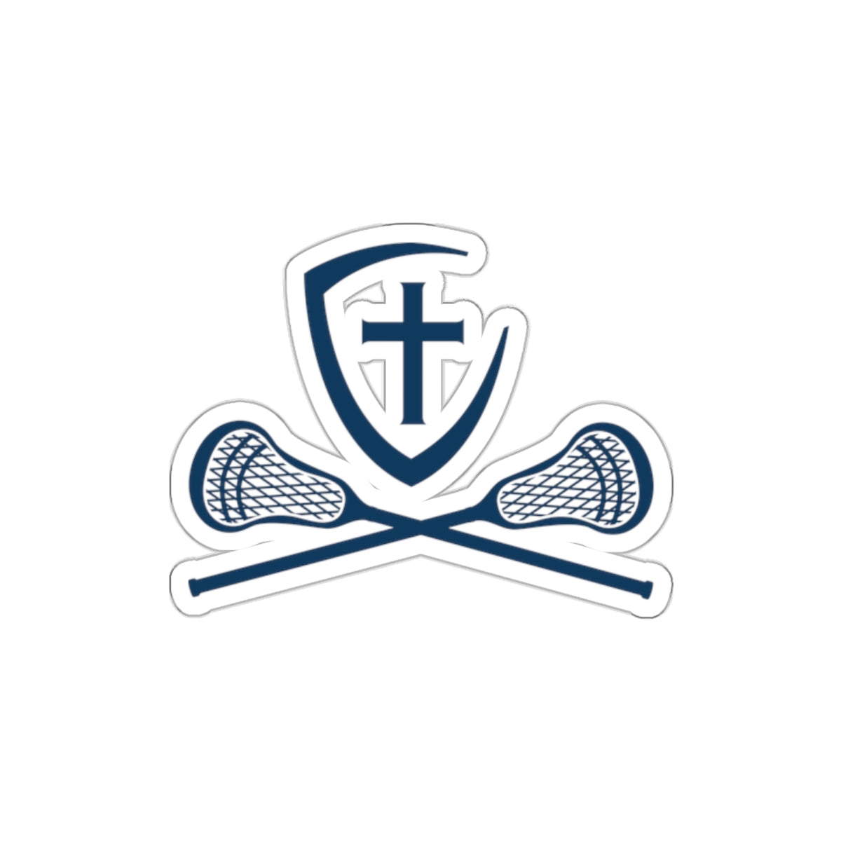 Gonzaga Prep Lacrosse Die-Cut Stickers