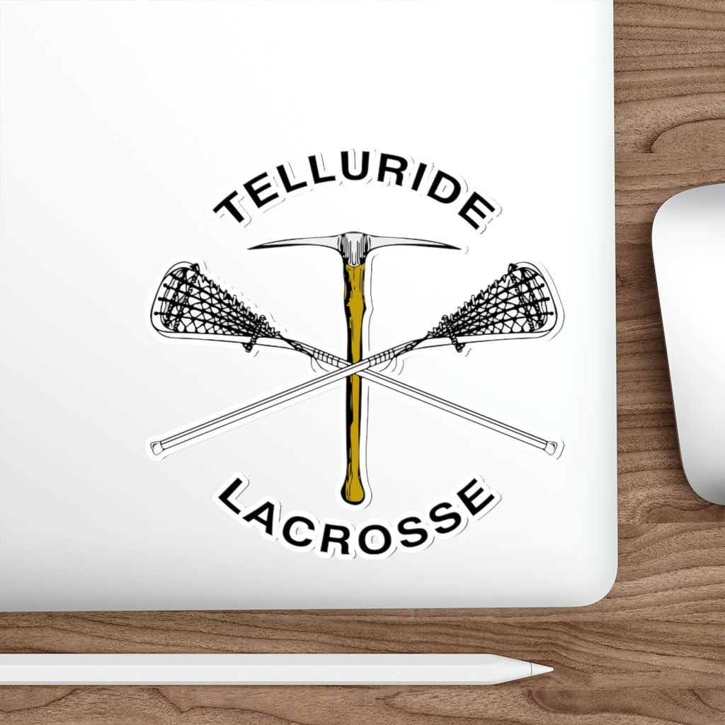 Telluride Lacrosse Die-Cut Sticker