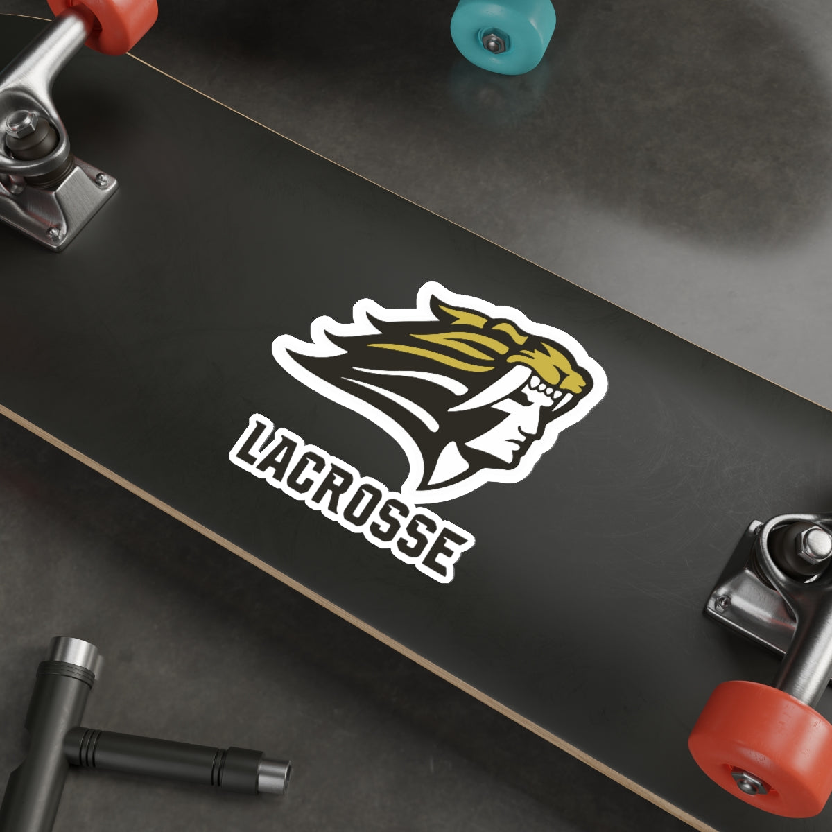 Kuna Lacrosse Die-Cut Sticker