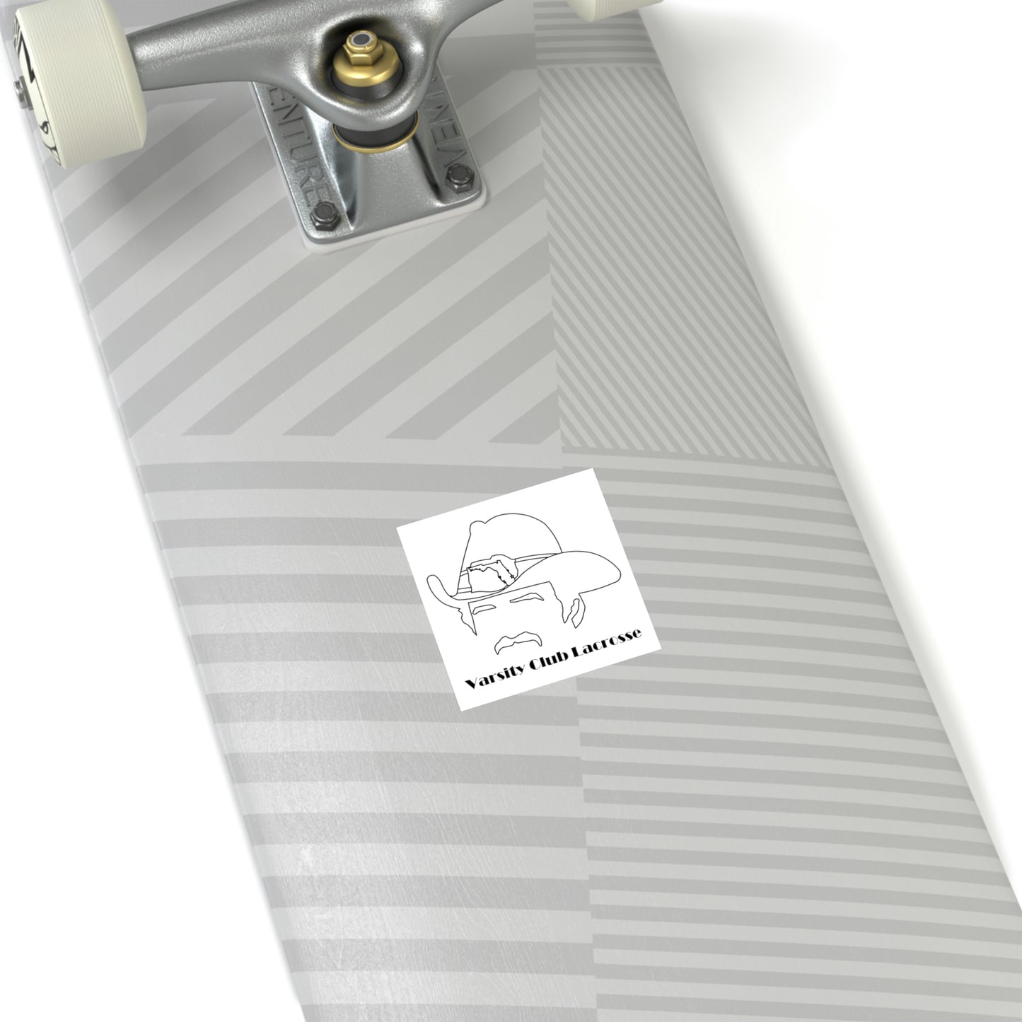 Varsity Club Lacrosse Square Stickers -  Indoor\Outdoor