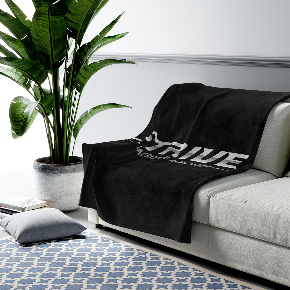 Strive Lacrosse Academy Velveteen Plush Blanket