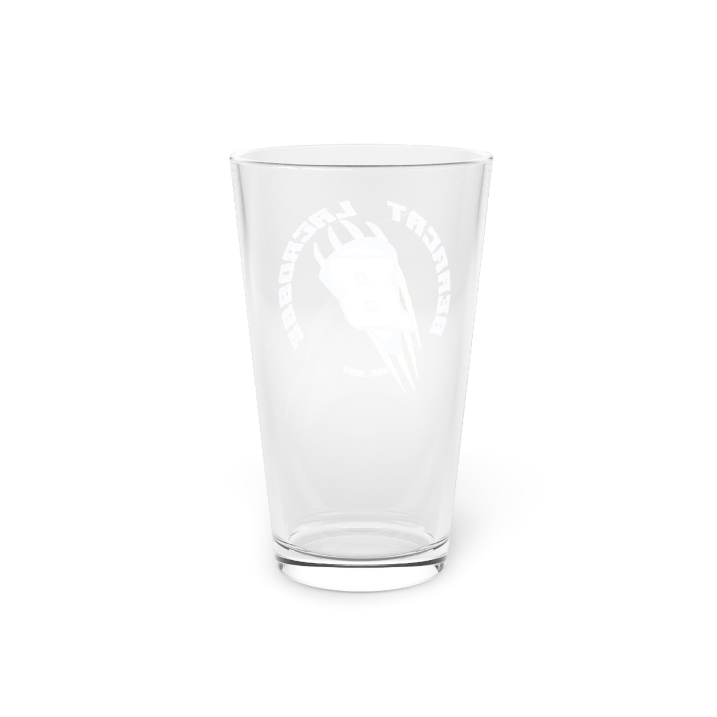 Billings Bearcats Lacrosse Pint Glass - 16oz