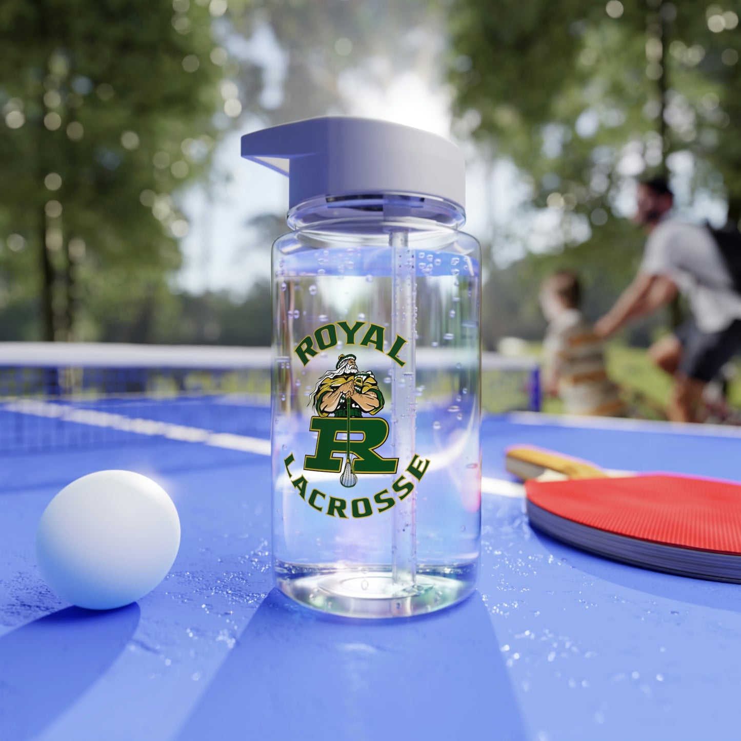 Royal HS Lacrosse Tritan Water Bottle