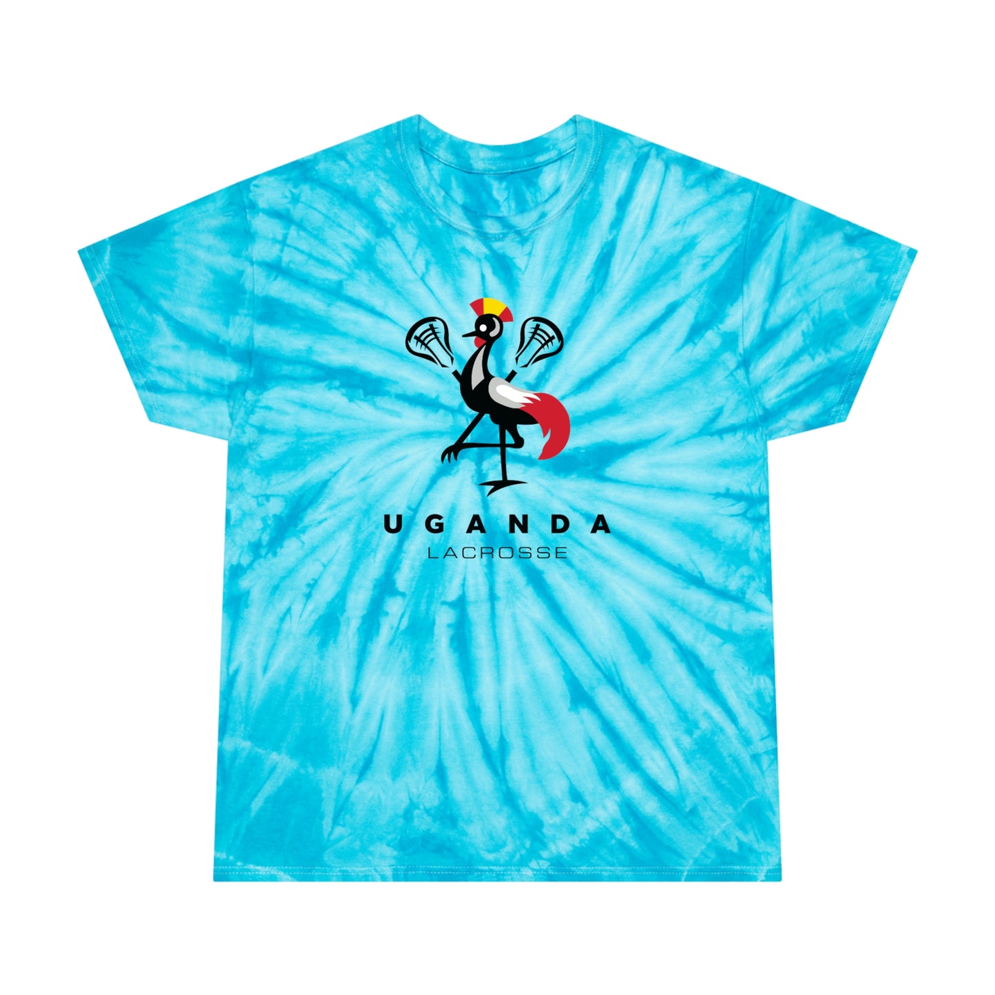Adult Uganda Lacrosse Tie-Dye Tee