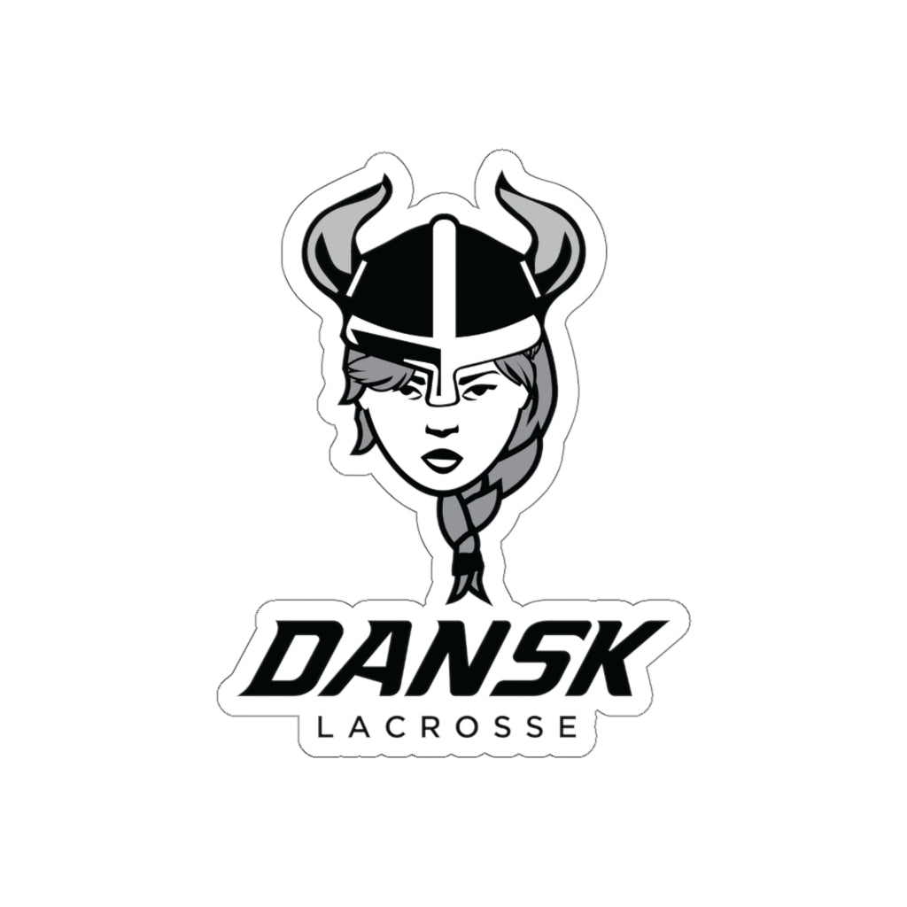 Danish Lacrosse Die-Cut Stickers