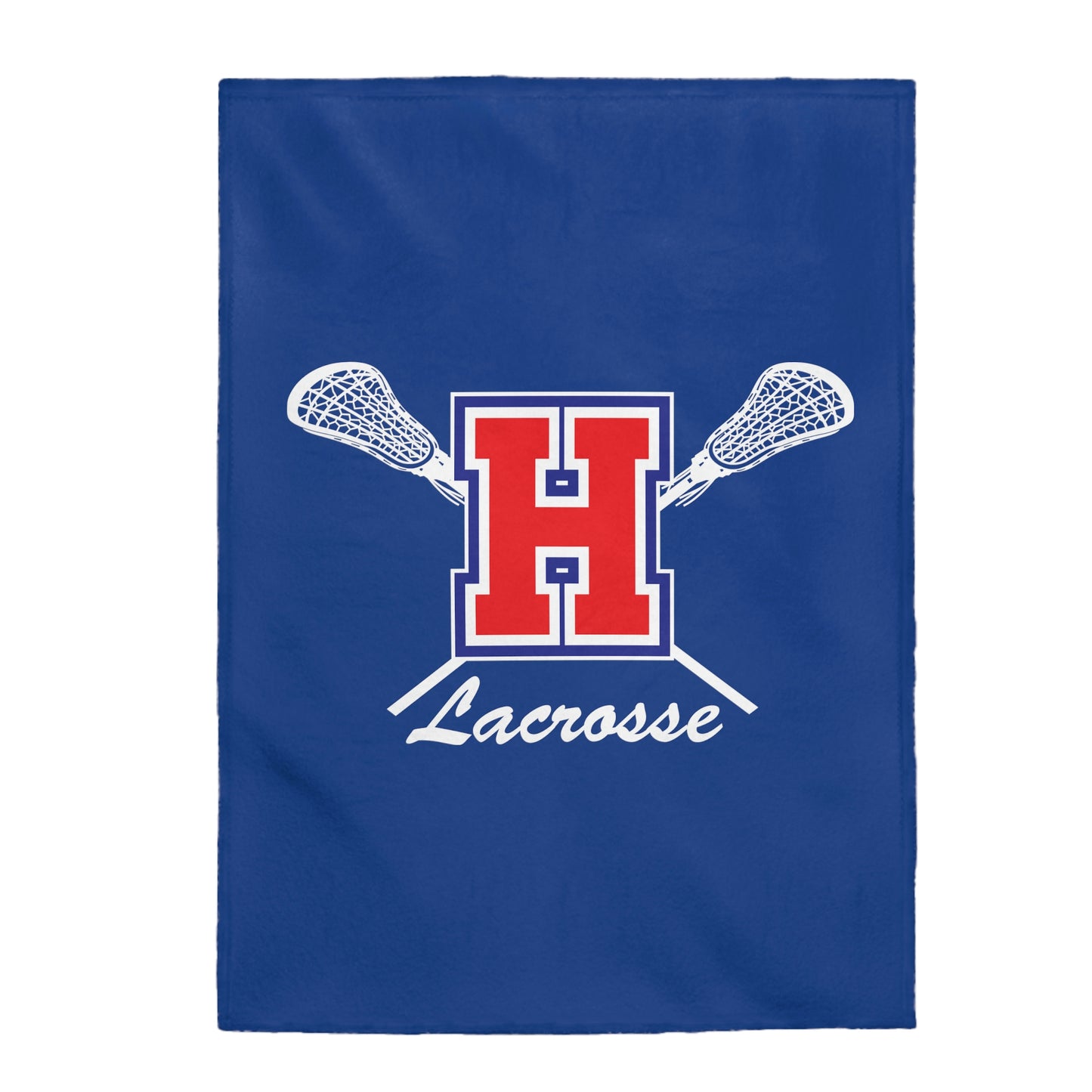 Hilhi Lacrosse Velveteen Plush Blanket