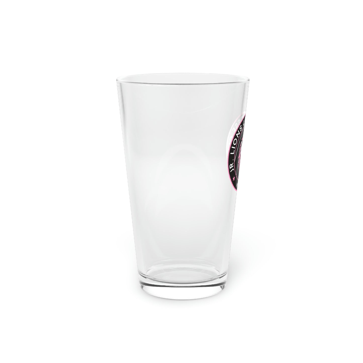 Jr. Lions Lacrosse - Pint Glass