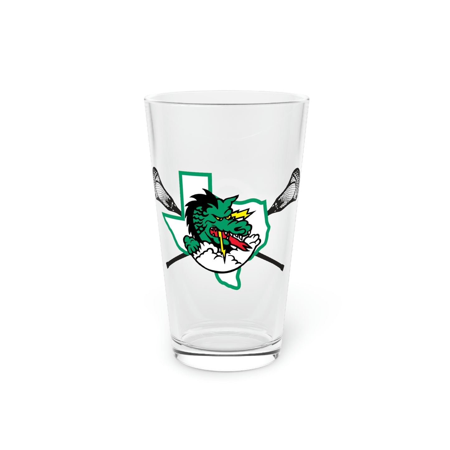 Southlake Carroll Lacrosse Pint Glass