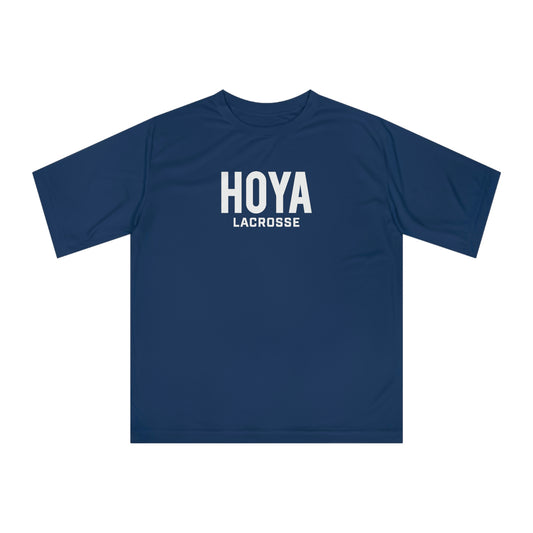 Adult Hoyas Lacrosse Zone Performance T-shirt