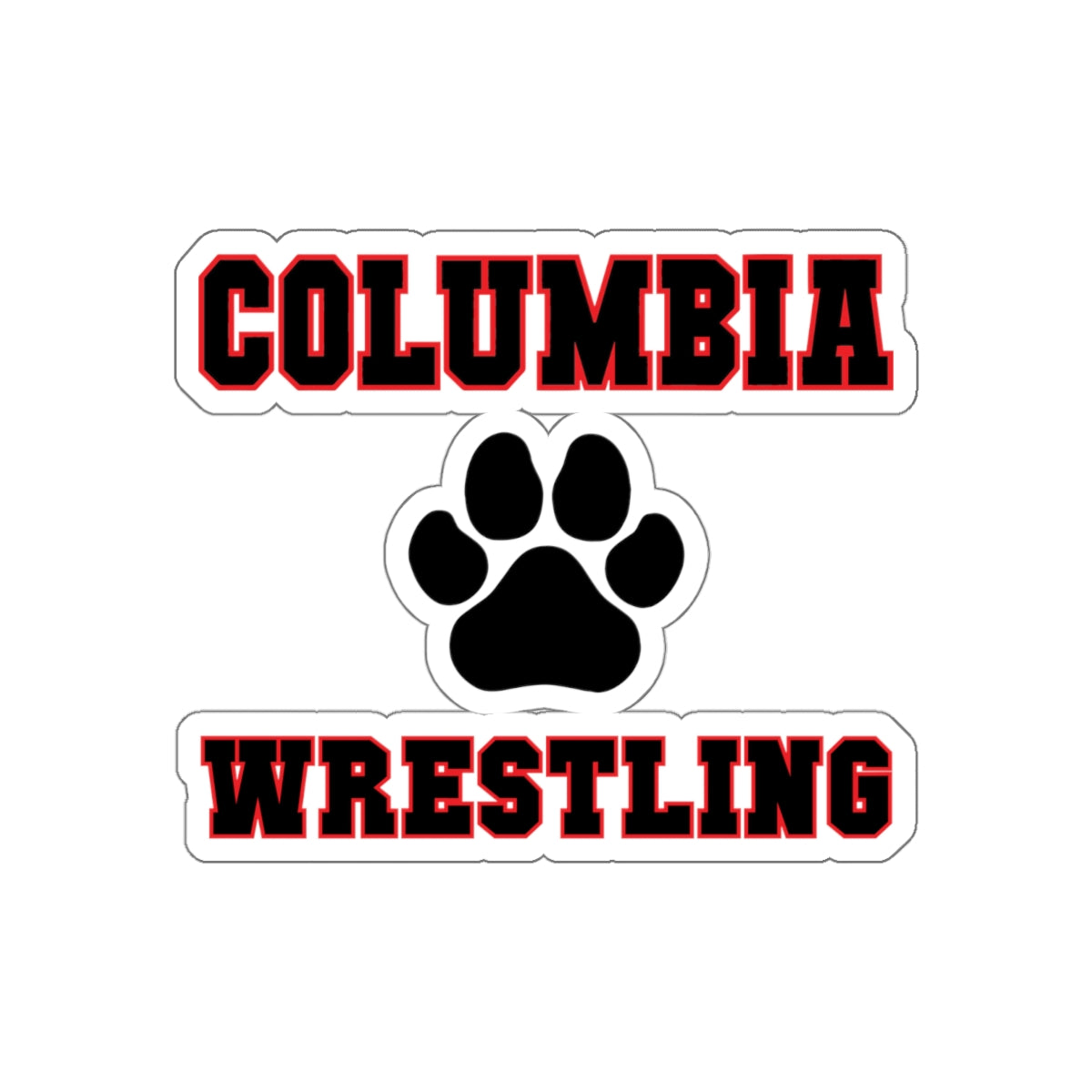 CHS Wrestling Die-Cut Stickers