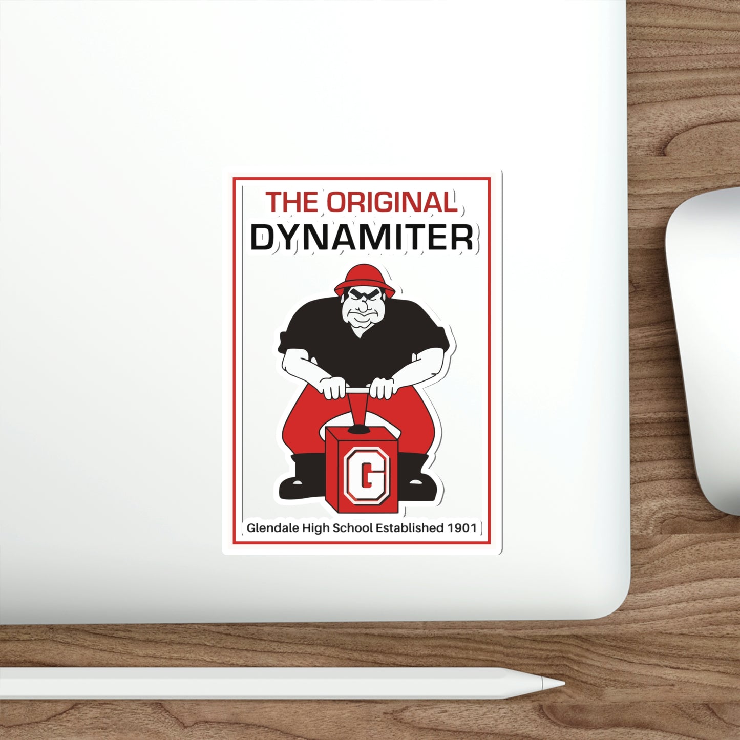 Glendale HS Lacrosse Die-Cut Stickers
