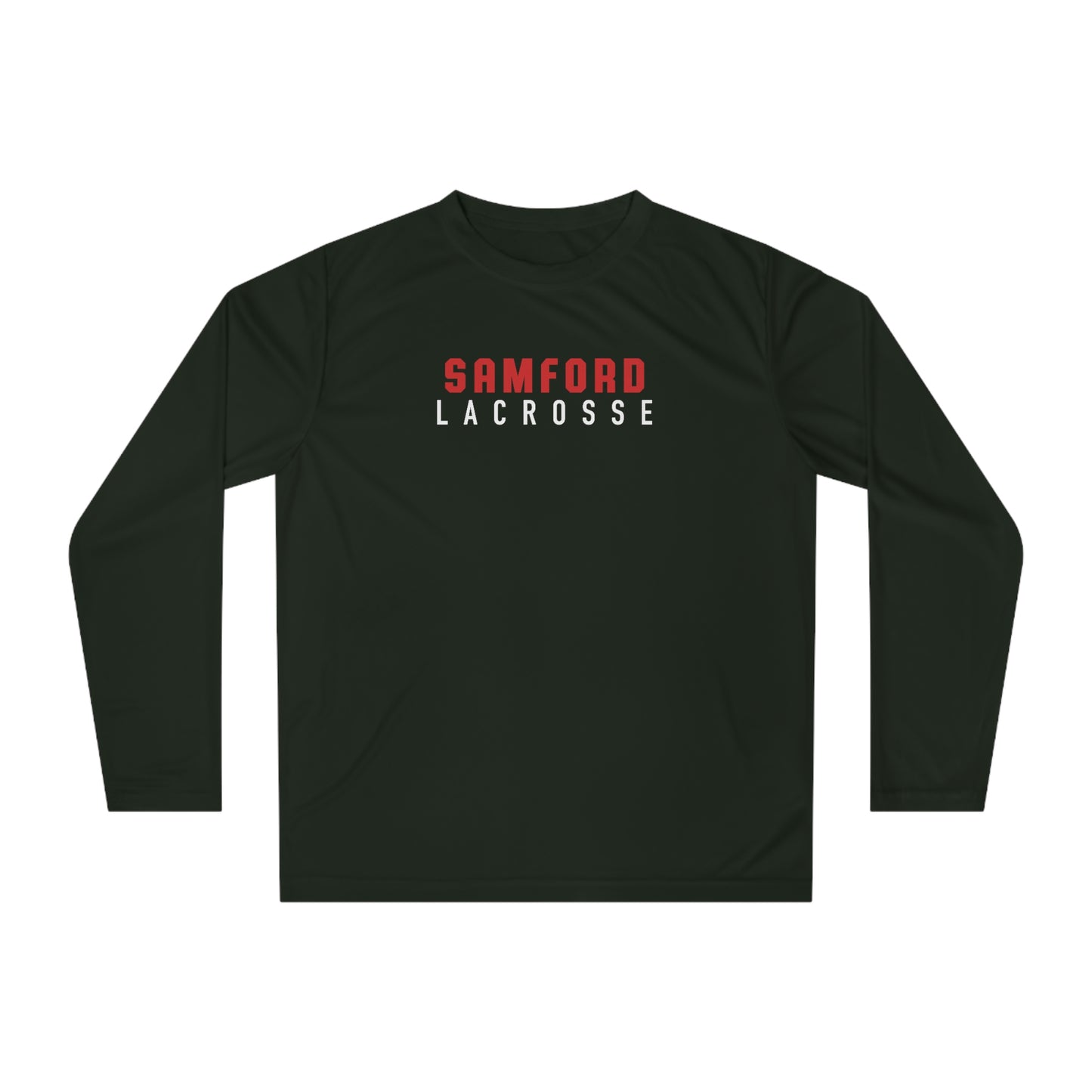 Adult Samford Lacrosse Team 365 Performance Long Sleeve Shirt