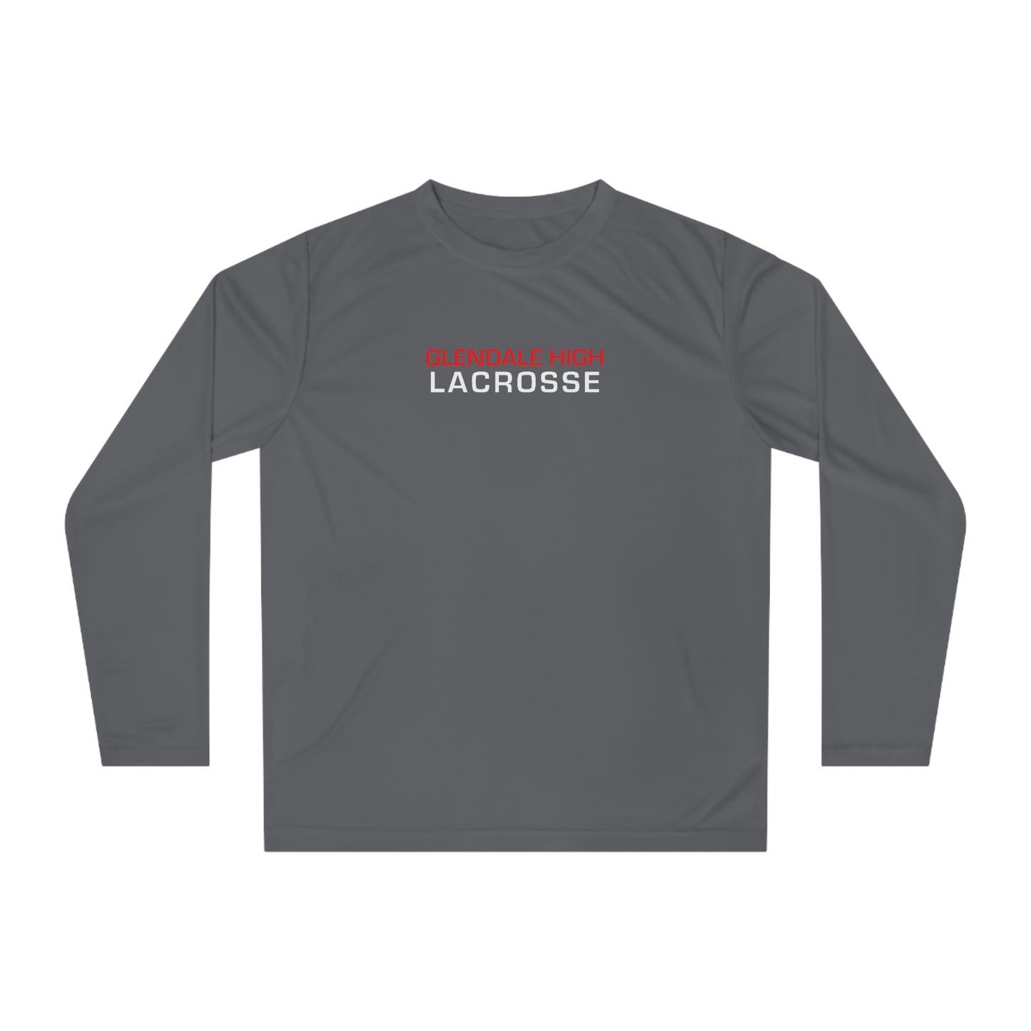 Adult Glendale HS Lacrosse Team 365 Performance Long Sleeve Shirt