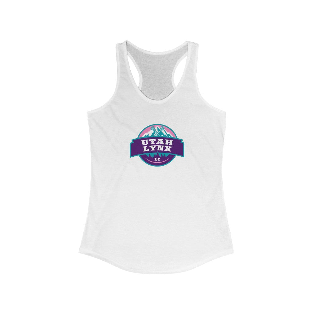 Women's Utah Lynx Next Level Racerback Tank
