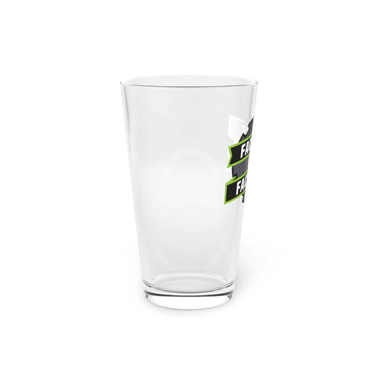 Faceoff Factory Pint Glass - 16oz