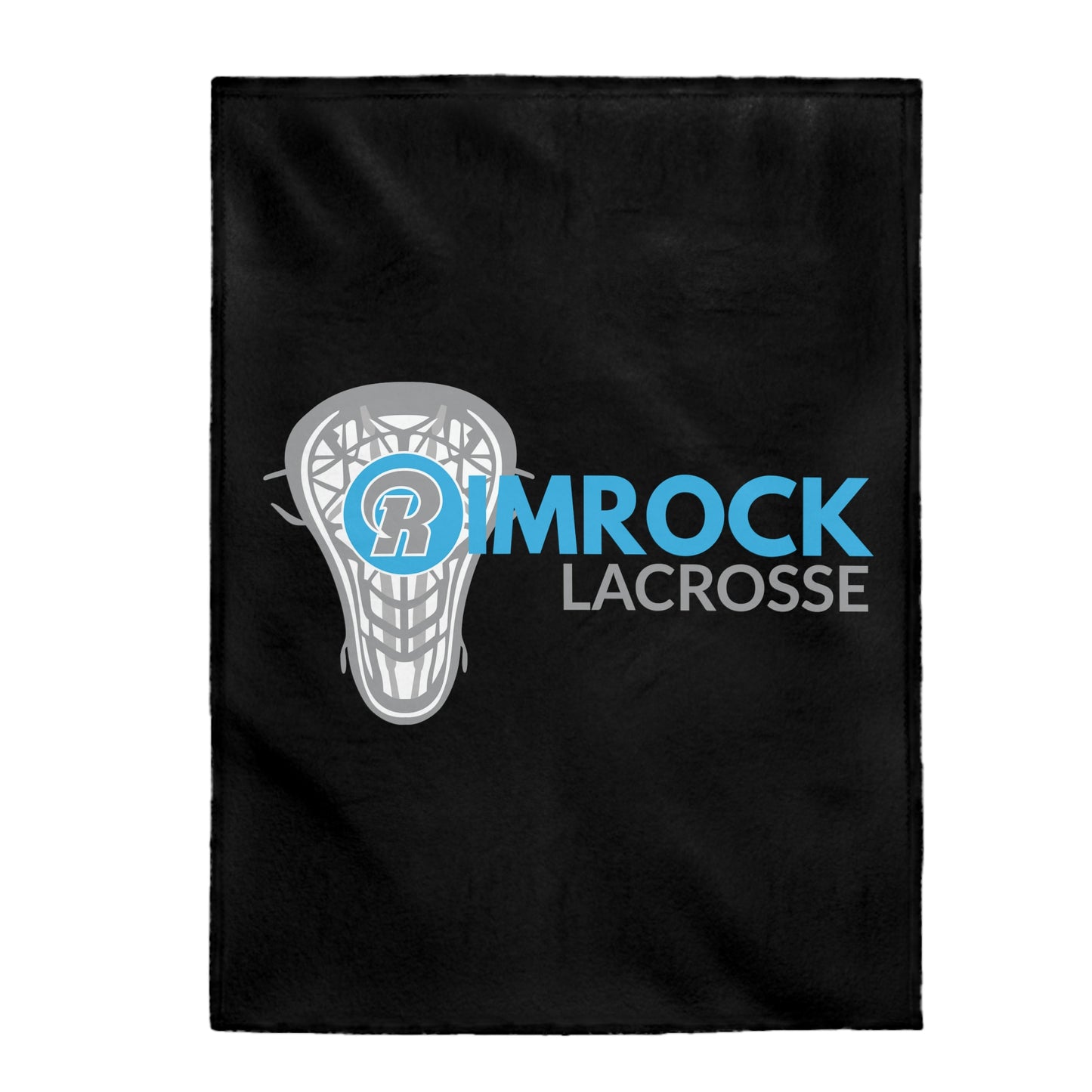 Rimrock Lacrosse Velveteen Plush Blanket