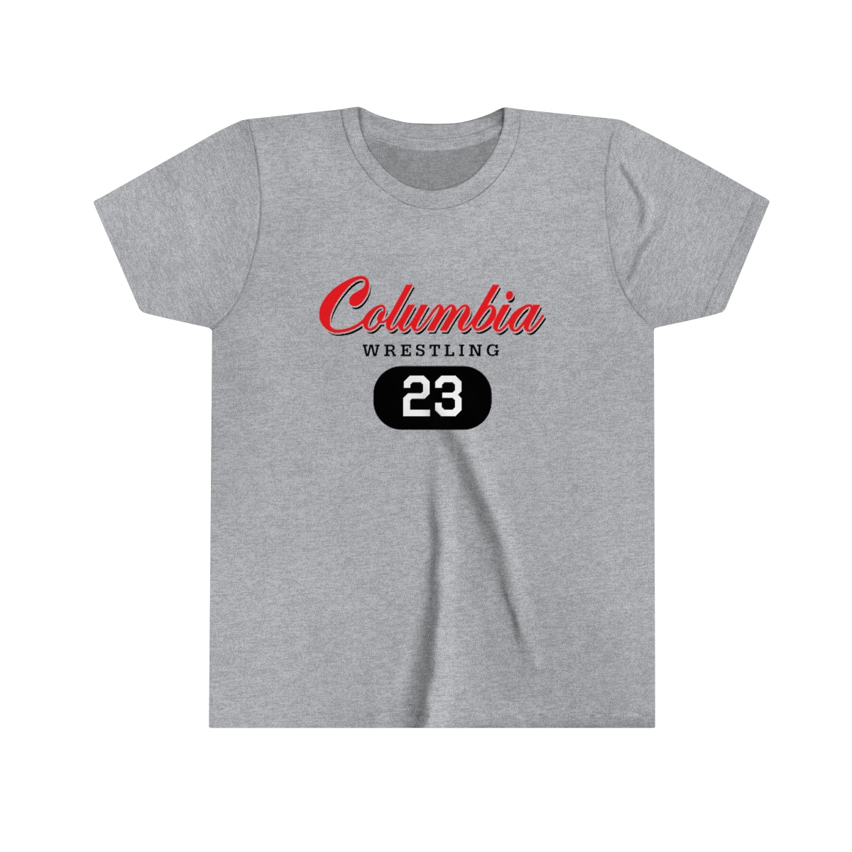 Youth CHS Wrestling Bella + Canvas Short Sleeve Tee