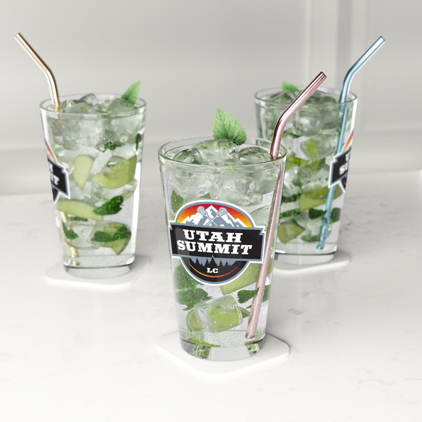 Utah Summit Pint Glass