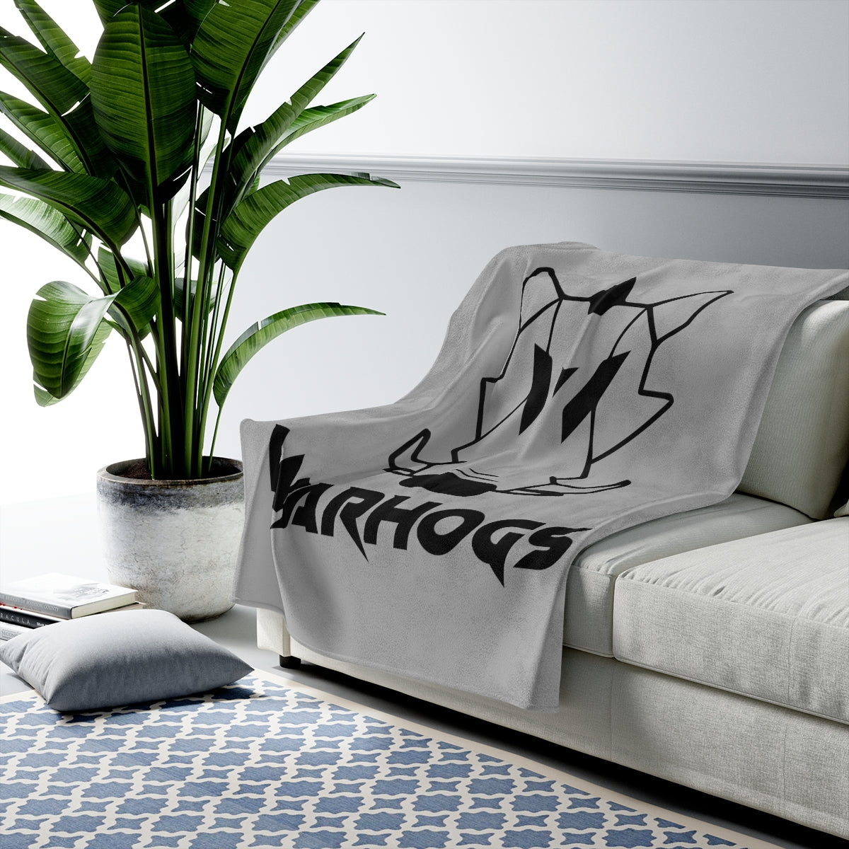 Warhogs BLC Velveteen Plush Blanket