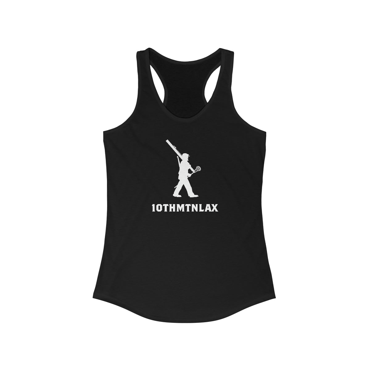 Women's 10th Mountain Lacrosse Bella + Canvas Racerback Tank