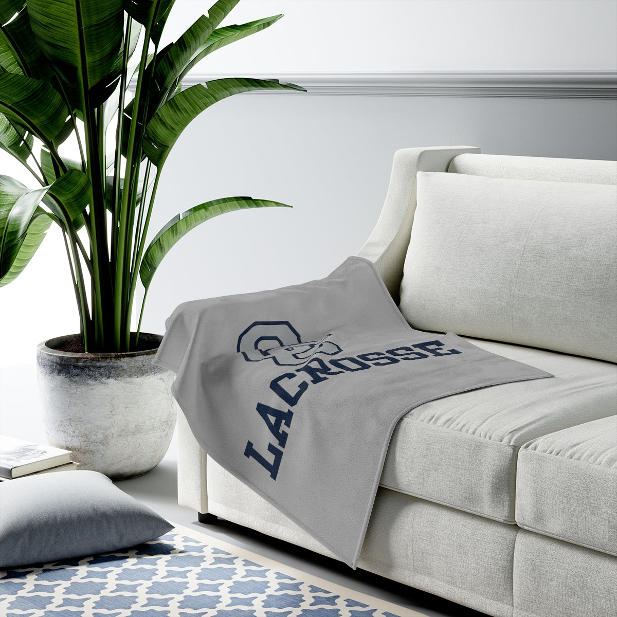 Corner Canyon Velveteen Plush Blanket