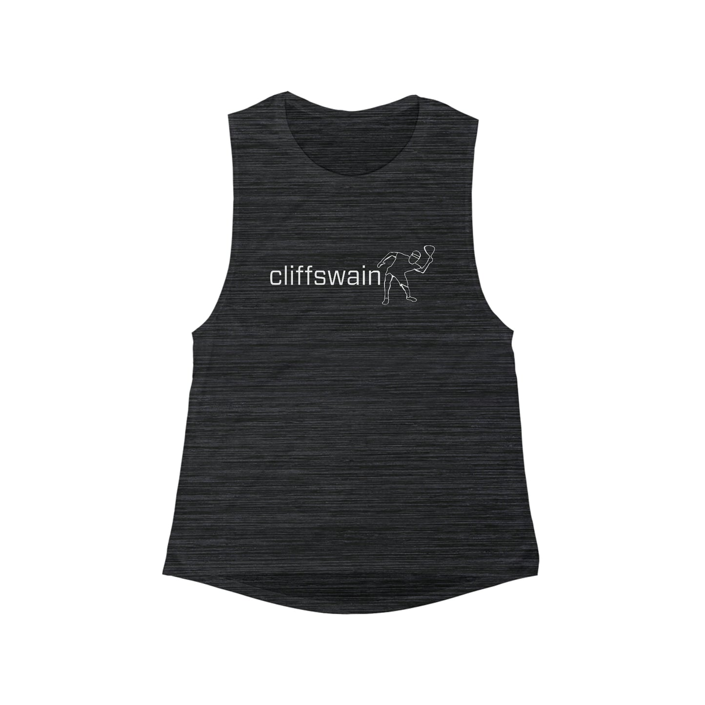 Women's Cliff Swain Sports Bella + Canvas Flowy Scoop Muscle Tank