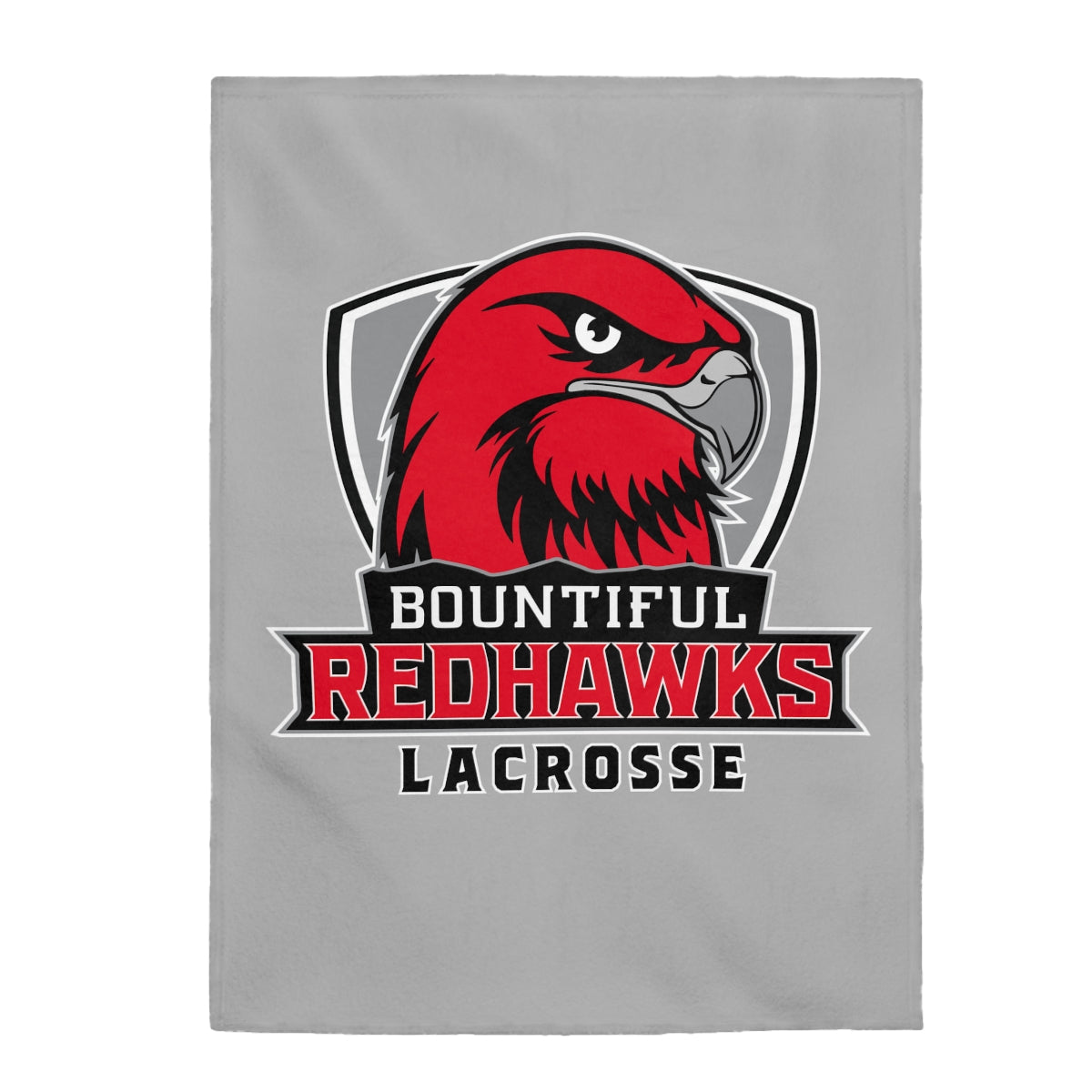 Bountiful Lacrosse Velveteen Plush Blanket